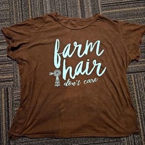 2XL Cute Farm Tee💛